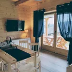 Hébergement de vacances Borowikowe Zacisze Drewniane Z Kominkami
