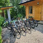 Borowikowe Zacisze Drewniane Z Kominkami Hébergement de vacances *
