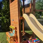 Borowikowe Zacisze Drewniane Z Kominkami Ferienhaus *