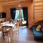 Borowikowe Zacisze Drewniane Z Kominkami Ferienhaus