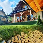 Borowikowe Zacisze Drewniane Z Kominkami Ferienhaus *