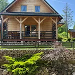 Ferienhaus Borowikowe Zacisze Drewniane Z Kominkami Falsztyn