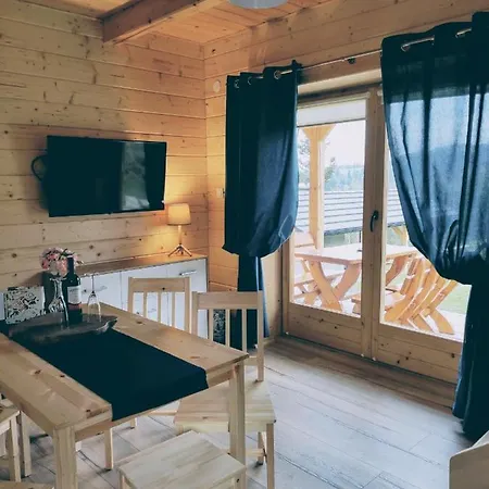 Holiday home Borowikowe Zacisze Drewniane Z Kominkami