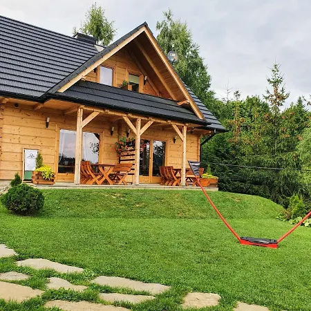 Borowikowe Zacisze Drewniane Z Kominkami Holiday home Falsztyn