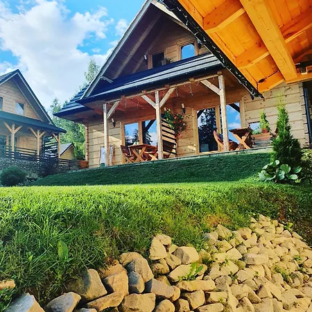 Borowikowe Zacisze Drewniane Z Kominkami Holiday home *