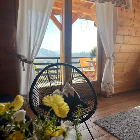 Holiday home Borowikowe Zacisze Drewniane Z Kominkami