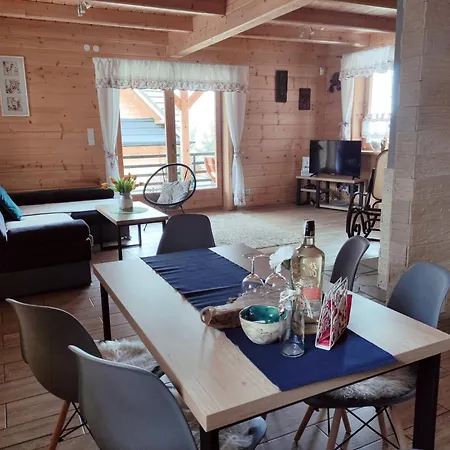 Holiday home Borowikowe Zacisze Drewniane Z Kominkami